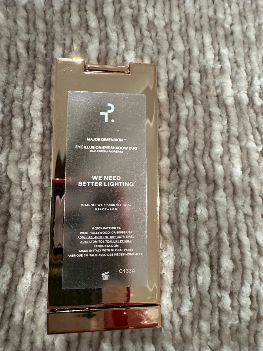 Patrick Ta Metallic Bronze Eye Compact